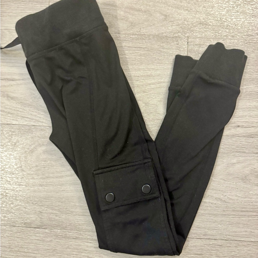 Women's Black cargo Leggings